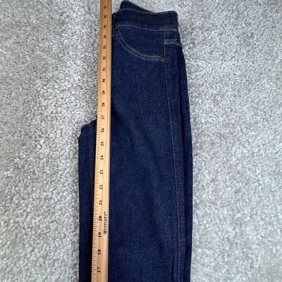 Spanx Kick Flare Crop Jeans Raw Indigo - Picture 10 of 11